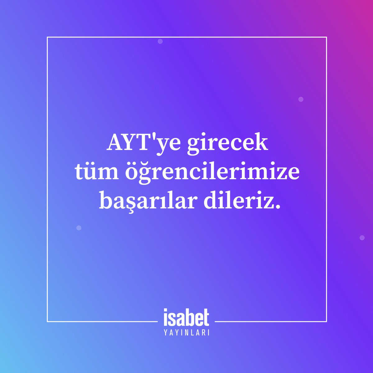 #YKS2019 un #TYT oturumu bitti sırada #AYT oturumu var.