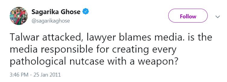 58 #YeBhaaratKePatrakaarPics 1 & 2: Media only doing its duty by reporting the 'truth'.Pic 3 - I have ALWAYS believed media was atleast partially to blame in the fracas that accompanied the case.'nuff said!