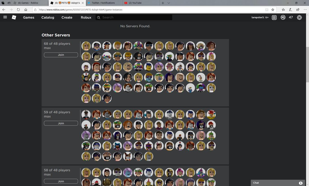 Insane Player Counts On Roblox Adopt Me - 