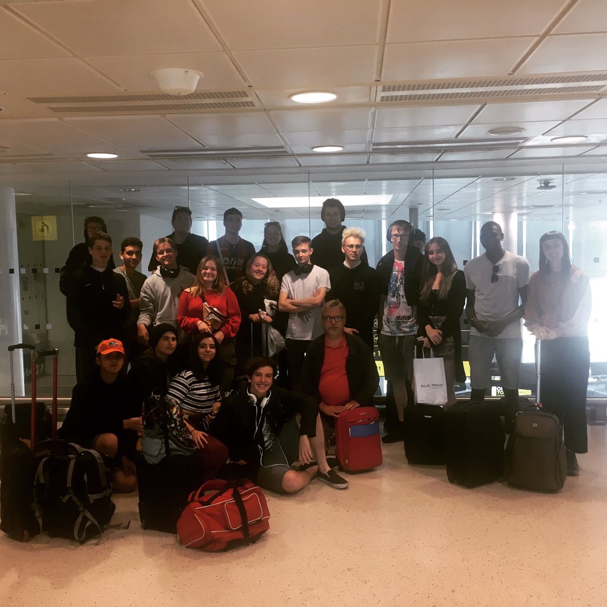 Landed!An amazing trip had by all. Thankyou firstly to out very own @ianteague2 for being the trip master mind ,secondly to @harrietcrome for being a joy as always and last but certainly not least to our amazing students that joined us! You have made me incredibly proud ❤️