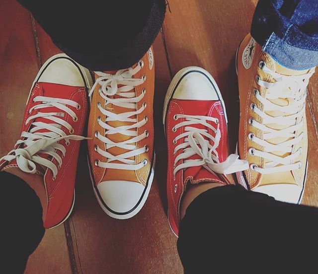 daniloalmeida's tweet image. Mustard &amp;amp; Ketchup 🍔🍟🥤#converseallstar bit.ly/2IhyDPf