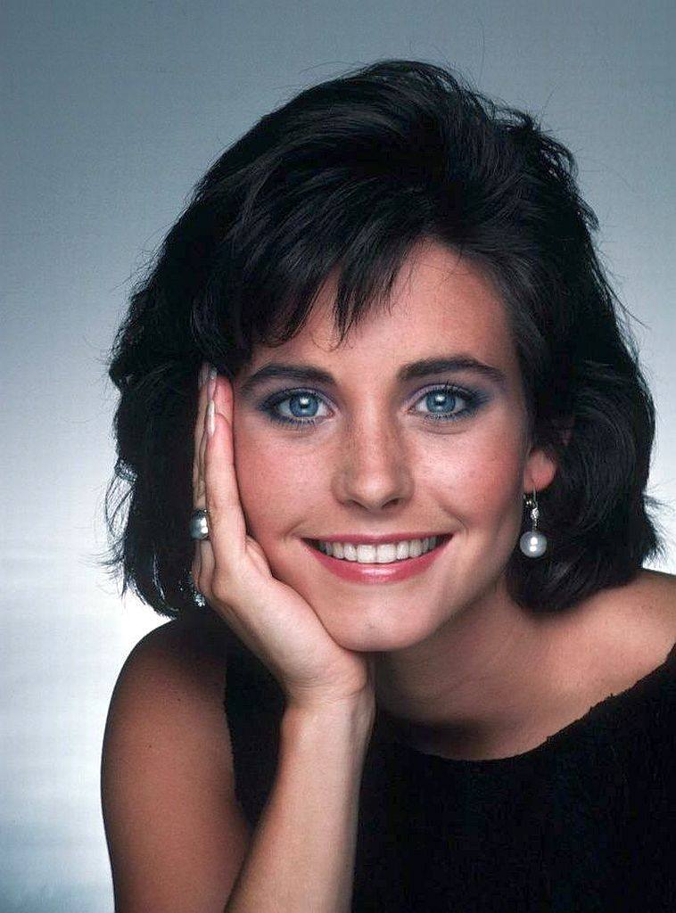 Happy Birthday to Courteney Cox who turns 55 today! Pictured here back before she was a Friend. 