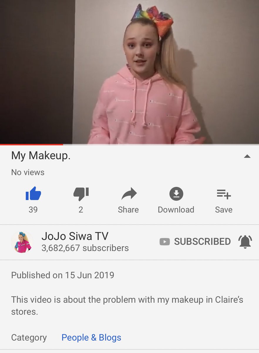 ItsJoBroSam's tweet photo. @itsjojosiwa Fair Play not a lot of people would face an issue this way 👏👏👏👏 https://t.co/L7kFo8ByDc