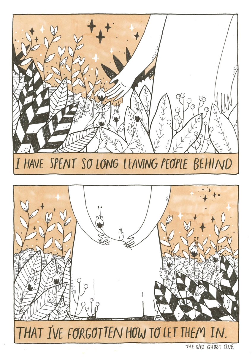 Letting people in is so hard when we've felt closed off for so long... How do you ghosties deal with this? Do you have any tips to share? ??