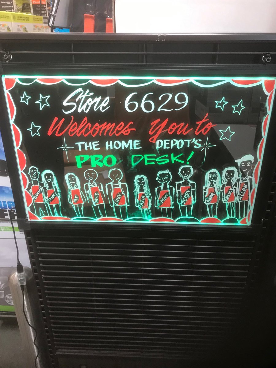 Great MVP/RVP walk in 6629 on 6/12. They utilized the lighted menu board from the NLS set to introduce the customers to the PRO desk associates. Can also be used to drive attachment sales. Ideas are endless!