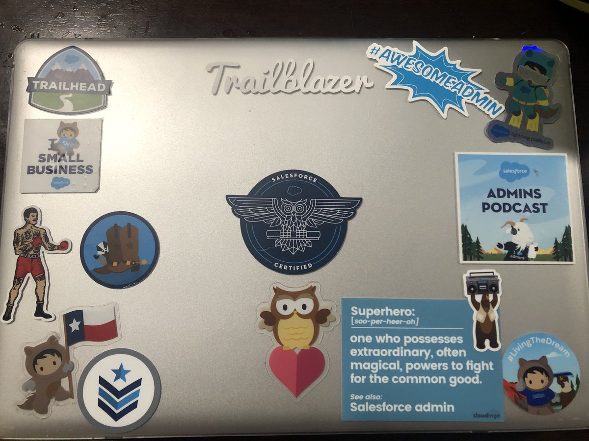We had a great time at @Texas_Dreamin! Thank you so for all the fun things! #TexasDreamin #TXD19 #salesforce #AwesomeAdmin #swag