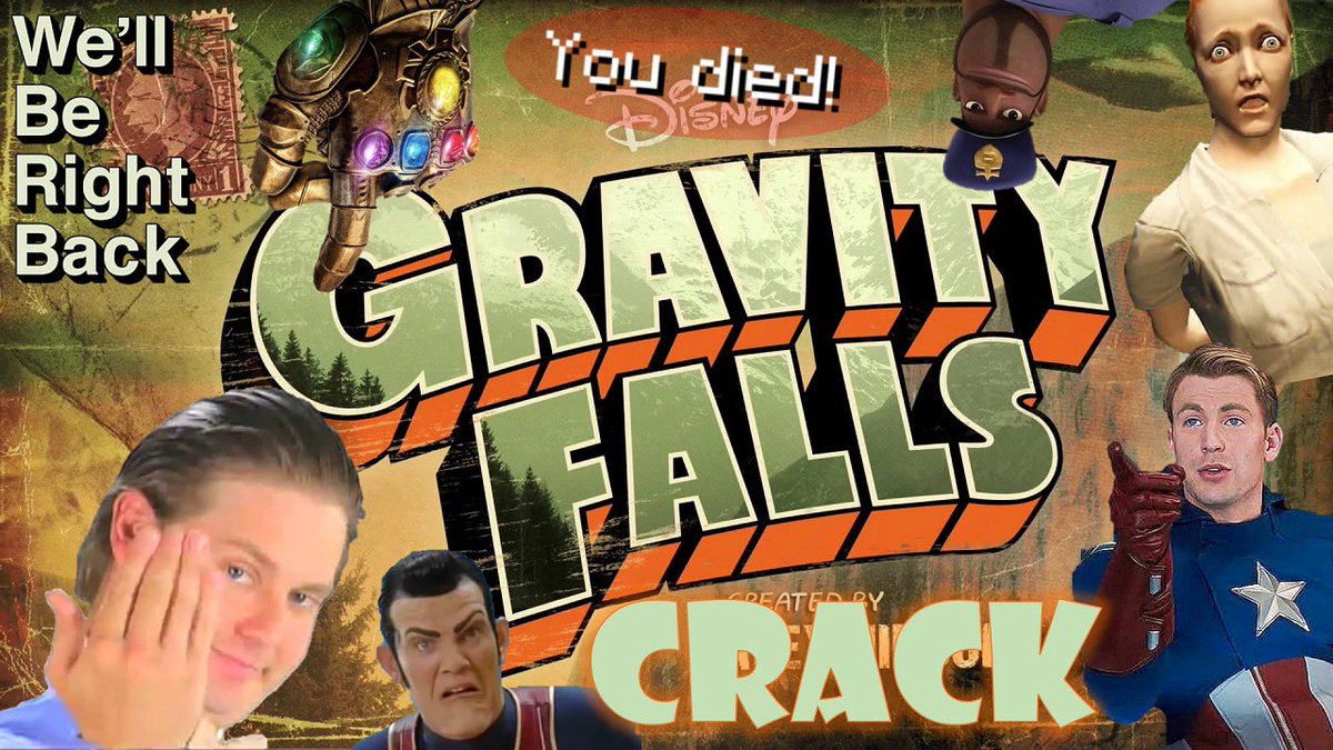 EBAnimation's tweet photo. New #YouTube video!
Today marks 7 years since #GravityFalls first aired so to #RememberTheFalls why not combine it with #memes and #vines in this #Crack (#TryNotToLaugh) video!
#SmalYouTuber #SmalYouTubeArmy #SmallYouTubersUnite @CC_RTs @CreatorsRetweet
https://t.co/YBgVMxSFcm https://t.co/QS9D5uvprU