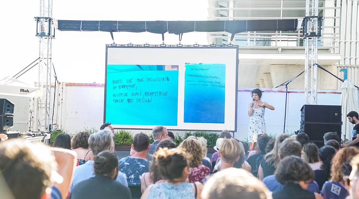 lamarinadevlc's tweet photo. 🔵 As an ending for the contents of #PlacemakingWeekEurope, we want to know your assessments, your conclusions about this festival of rich and relevant ideas. See you next year! https://t.co/VAGMdlI11r