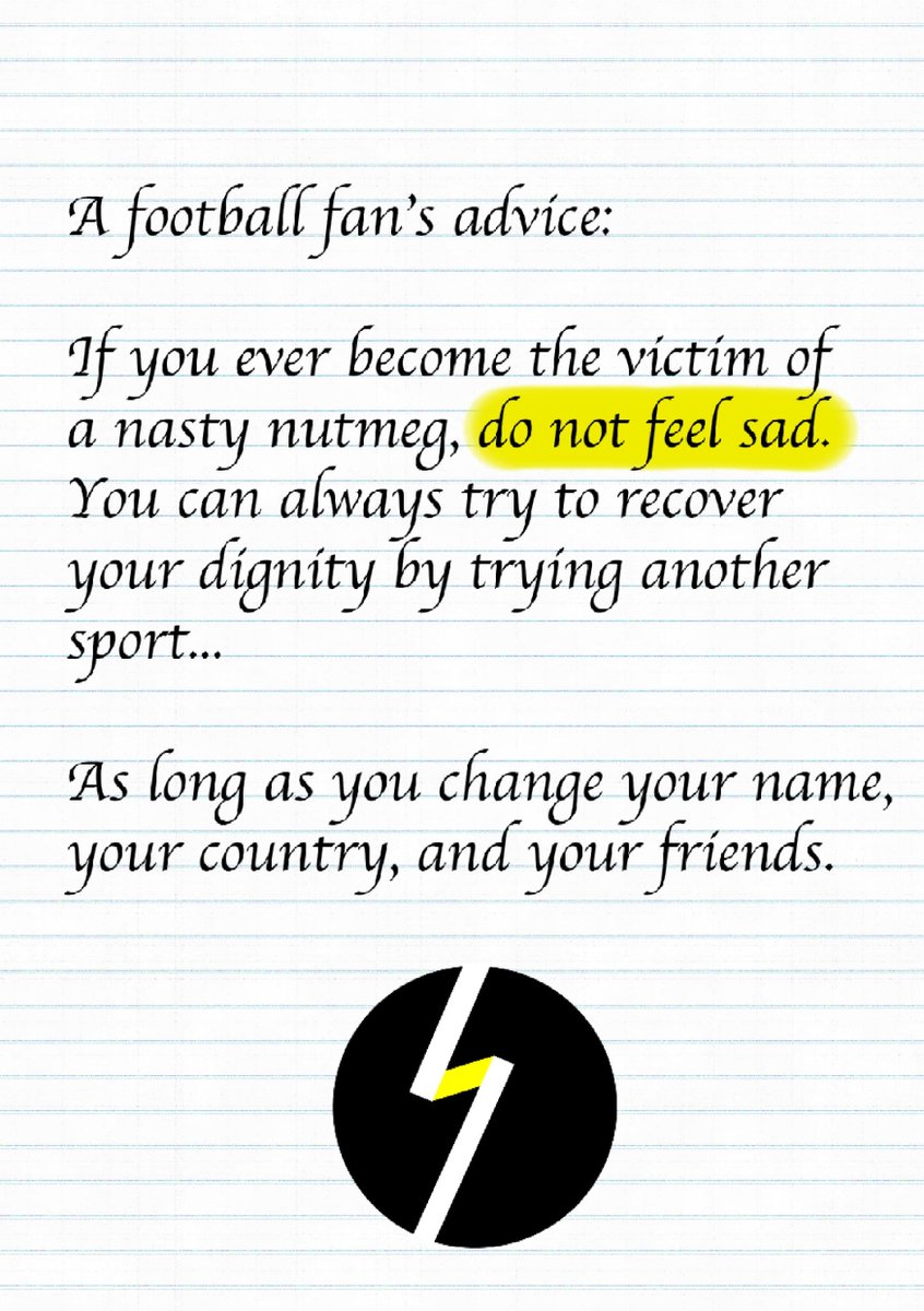 GoalEffect's tweet image. Stay positive 😉
#nutmeg #TheGoalEffect #FootballAdvice