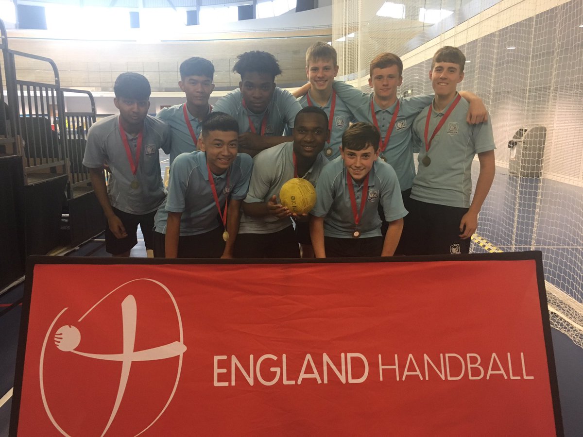 National Schools U15 handball bronze medalists!!! Such an amazing achievement, so well deserved. Fantastic day with great pupils! @englandhandball #handballfinals #proud