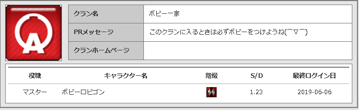 Avaクラメン募集 Avaクラメン募集