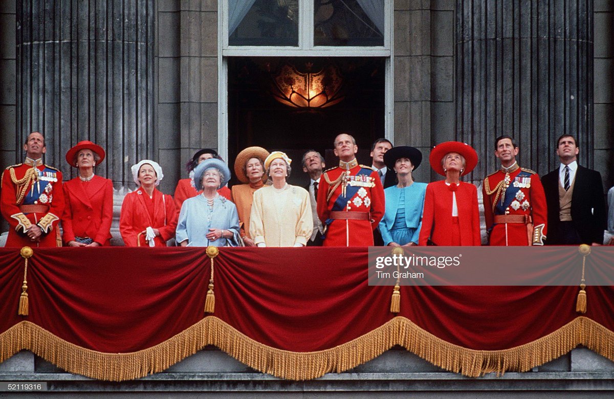 Mace on Twitter ""JUNE 15, 1991 Royal Family At Trooping The Colour