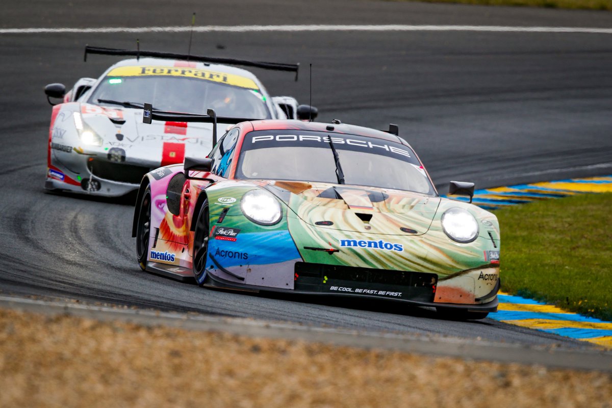 Hour 5/24 | 24 Hours of Le Mans
#LeMans24 | #Mobil1RLM
LMGTE PRO
#Porsche #911RSR
#91 P8
#92 P1
@Manthey_Racing
#93 P4
#94 P12
@PorscheNAracing
LMGTE AM
#Porsche #911RSR
#77 P2
#78 P9
#88 P15
#99 DNS
@ProtonRacing
#56 P6
@Project1_93
#86 P8
@Gulf_Racing