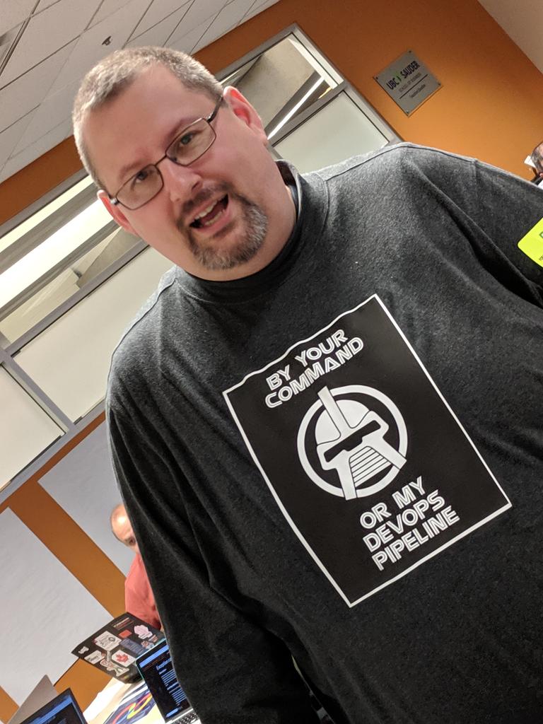 wpschaub's tweet image. By your command! @DanaEpp #gdbc #devops
