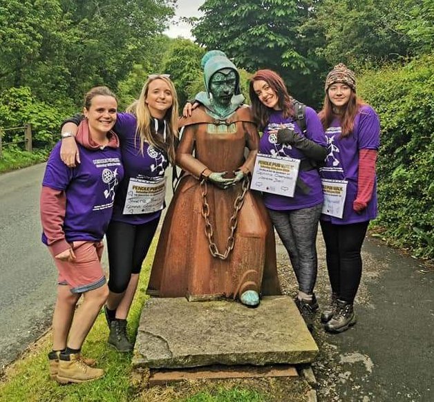 SamaraBarnes1's tweet photo. We did it! 
Ended up doing 13 miles instead of 10.
The terrain was bloody awful. Wet soggy feet but feeling proud to have raised over a grand. 
Thank you to everyone who sponsored us! 
#ppw2019 https://t.co/tnhGzxSA91
