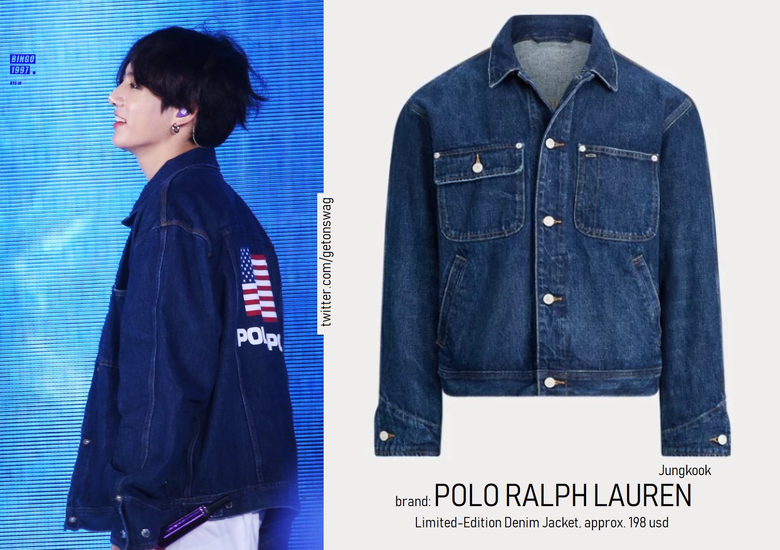 jungkook denim jacket