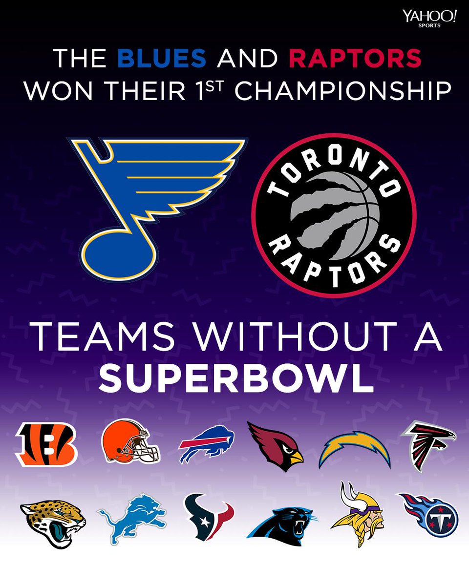 Yahoo Sports On Twitter The Raptors And Blues Won Their