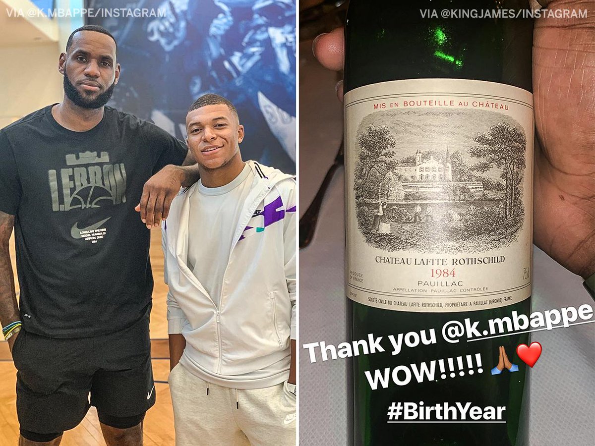 lebron james wine collection