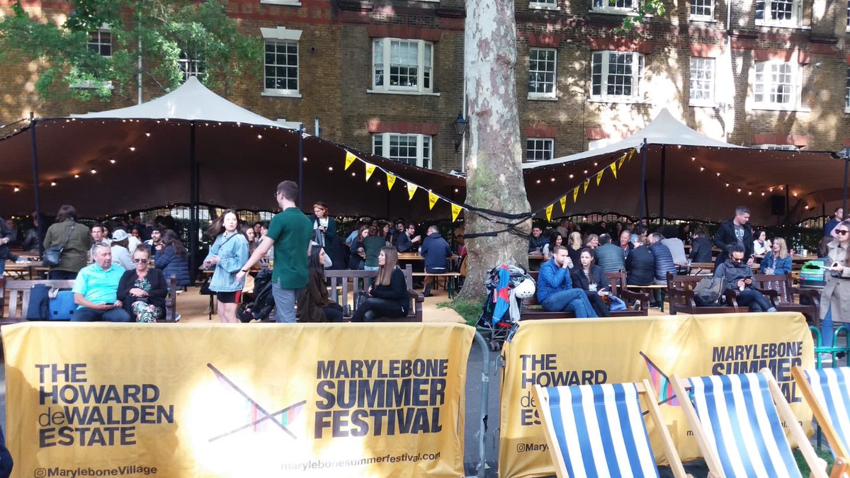 All the fun of the fair at #MSF19, will you join us again on Sunday? We are honoured to be the beneficiary of the <a href="/MaryleboneVllge/">Marylebone Village</a> Summer Festival this weekend. Come try a host of fitness and sporting challenges in our Wellness and Activity Area. 🏓🧘‍♀️🧘🏾‍♂️🤸🏼‍♀️#GameChangers