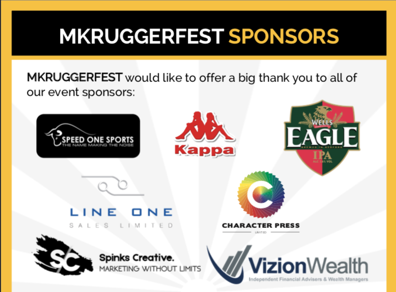 Thank you very much to all of our #MKRUGGERFEST sponsors for helping us to run another brilliant event!

buff.ly/2uta0Kz #Rugby7s #StreetFood #MiltonKeynes #Fun #Family #Festival
