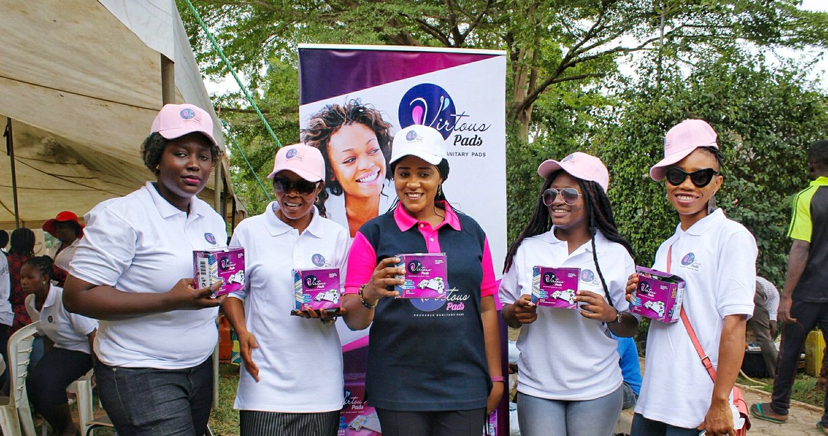 Amazing ladies have joined virtouspads to breaks the silence, raise awareness and change  negative social norms around Menstrual Hygiene Management(MHM) and engages decision-makers to increase the political priority and catalyse action for MHM, at global, national and local level