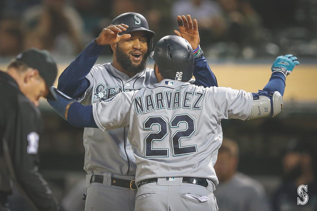 Seattle Mariners on Twitter "Omar Narváez has a new career high in