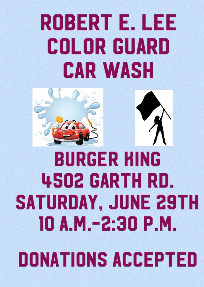 Go Support the Guard at their carwash!!!
6.29.19