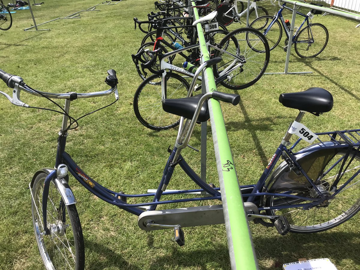 Voor t eerst tijdens de <a href="/PouwTriathlon/">PouwTriathlonRijssen</a> een tandem tijdens de AvecoDeBonth serie #nr504