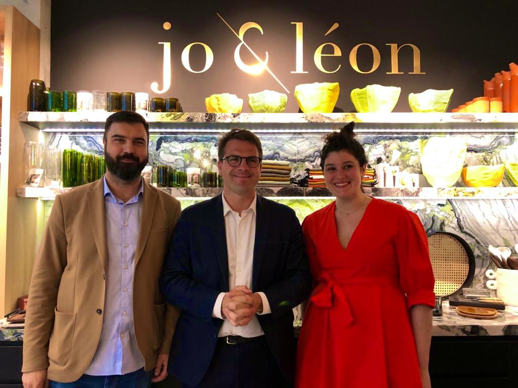 geoffroyboulard's tweet photo. 🛍 Inauguration du concept store Jo&amp;Léon sur l’allée commerciale #MyCardinet #Paris17 #MartinLutherKing #DecorationInterieure #Design #Ameublement cc @ValerieNahmias @GuerrePhil https://t.co/iuThHJKyMz