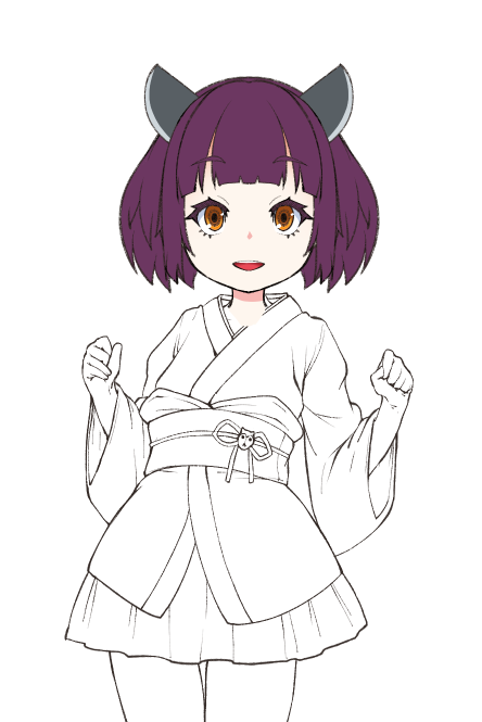 東北きりたんで立ち絵描こうと思ったけど
Live2Dを触ってみようと思い立ち
パーツを分けて作ってみる、とりあえず顔だけ動くようにする予定
その後はフェイスリグでも動くようにしてみようと思う 