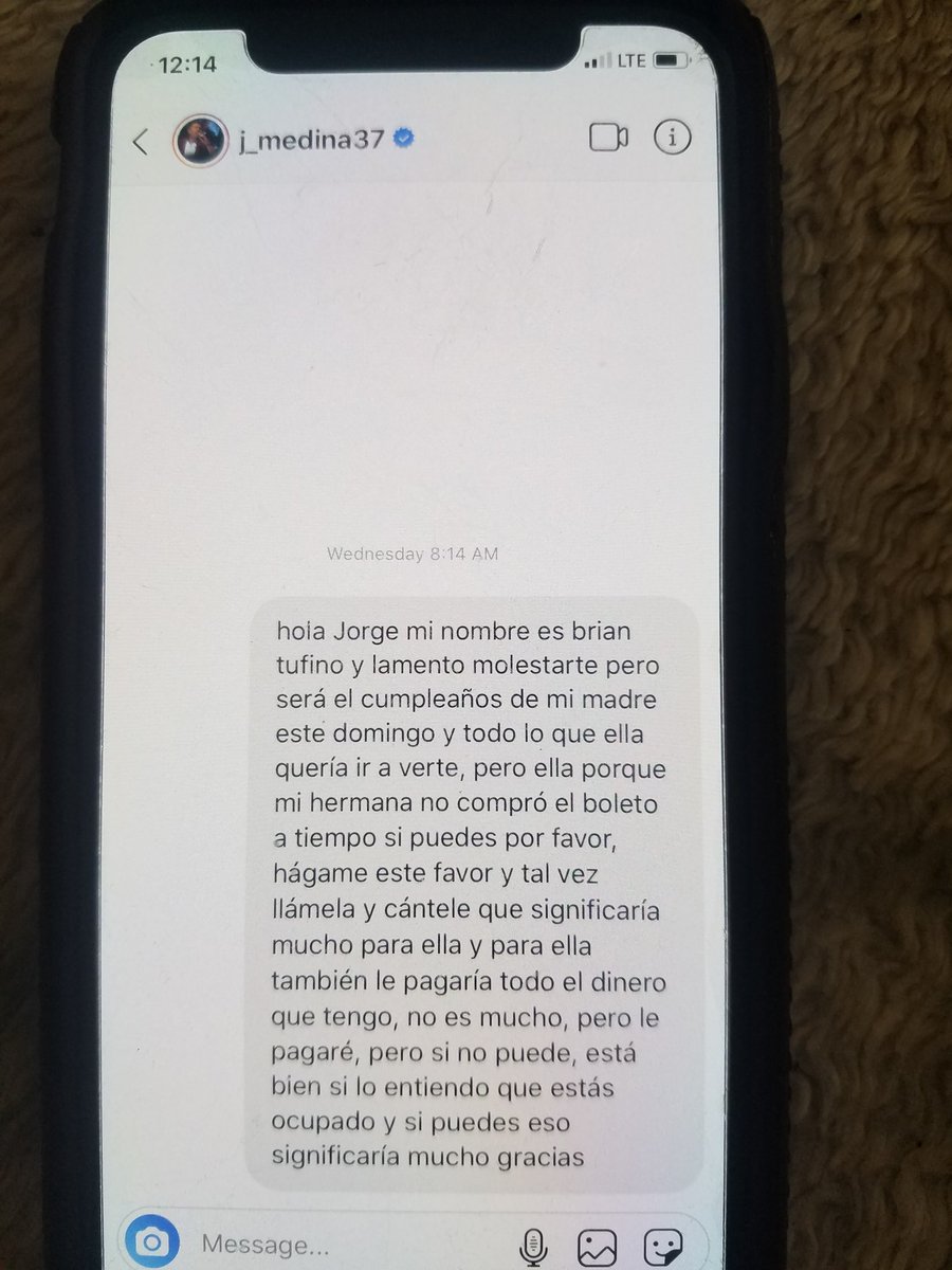 JMfansca's tweet photo. Mi hijo de 16 años me sorprendio con este mensaje para @j_medina37  el no sabe escribir español muy bien pero esta aprendiendo, mi hijo es un muy buen hijo estudia y trabaja y me consiente mucho y le eh enseñado que nada es imposible y eh aqui la prueba el quiere verme feliz https://t.co/SSqEFHWhm9