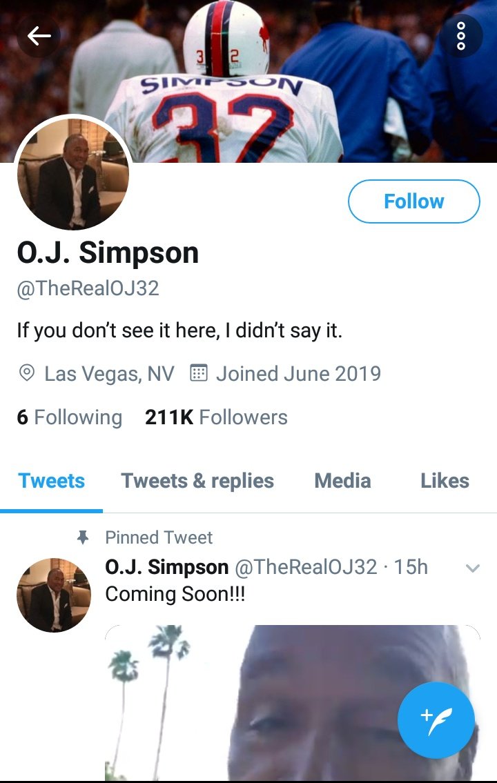 Las Vegas Locally Source O J Simpson S New Twitter Account Is Run By His Lawyer Las Vegas Personal Injury Attorney Malcolm Lavergne Lavergne Has Been Viciously Attacking The Family Of