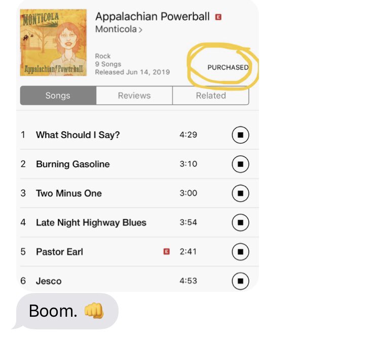 Have you purchased Appalachian Powerball yet? If not, you better get on that. #dontmissout #fomo #maximumamericana #appalachianpowerball #IndependentMusic #athensmusic
