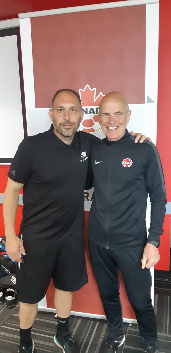 LucaDallaPace's tweet photo. Fantastic week on Part 2 of @canadasoccer A License. We were all challenged, pushed out of our comfort zone but there was tremendous growth & lots learned by weeks end. Im leaving inspired & ready to get back to work. Thanks to @stuartneelycsa @heiditoot @JimLoughlin2 #rayclarke https://t.co/TiyCBULzmf