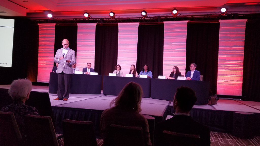 LMedici's tweet photo. It was an honor to be on this morning’s @OPERAAmerica General Session Deepening #CivicPractice Panel. #operaconf https://t.co/cWGZRhNWvg