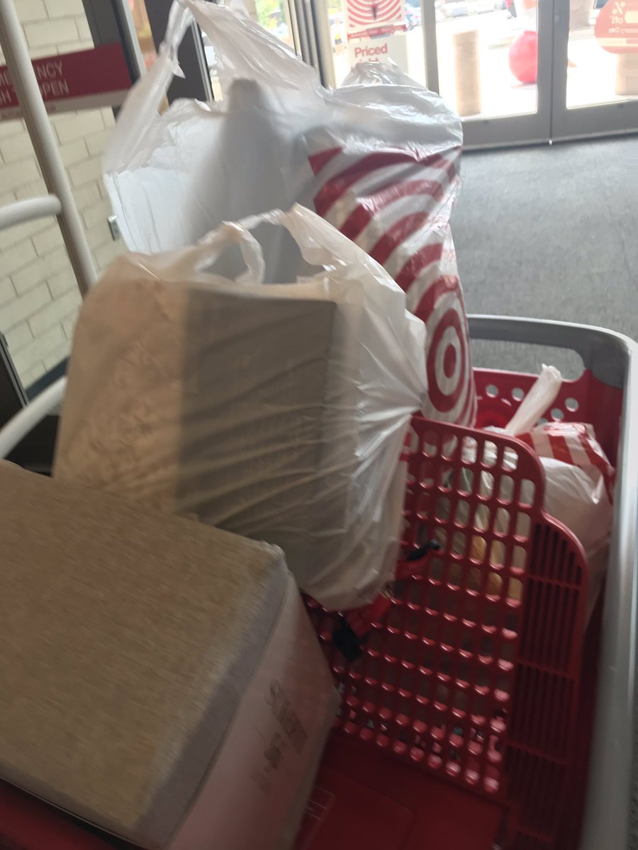 BethNYates's tweet photo. I made it!! Props to the Atlanta Edgewood @target staff for being so great (and not the woman who tried to say she was one of the originals and I was not). #boughtthestore #TargetAlwaysWins https://t.co/fgA4pbKU33