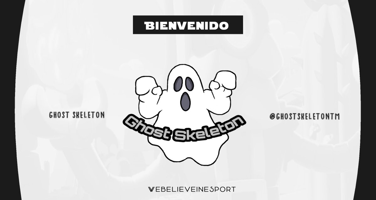🗣|  Llega un equipo que dejara todo en el juego para ganar la copa presentamos a   <a href="/GhostSkeletonTM/">Ghost Skeleton</a> 

🕹| #BrawlStars  #BS

#Webelieveinesport