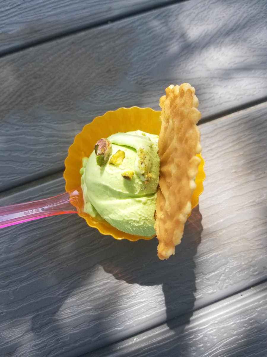 Scarpones_YYC's tweet photo. Pistachio #Gelato55 is a customer favourite. #smallbatchmade #ItalianIngredients #shoplocal https://t.co/nXp8IEvl6Q