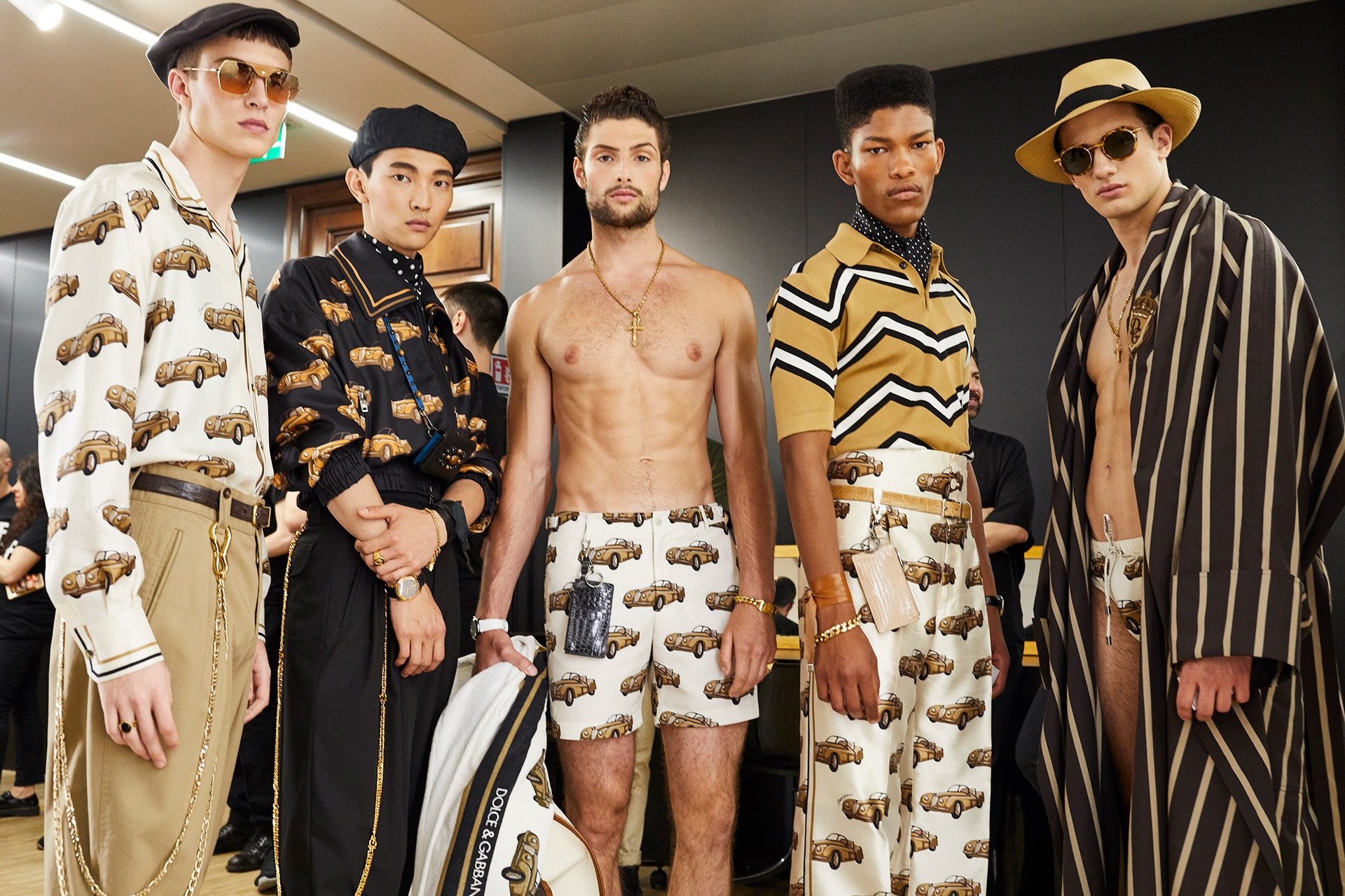 Dolce Gabbana on X Backstage of the Dolce Gabbana Men s Spring Summer 2020 DGSicilianTropical Fashion Show. Discover more at https t rY7yu9iYNb. DGMenSS20 DolceGabbana https t Sh8mTyU1hf X