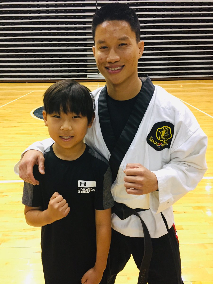 He is on cloud 9. Thanks <a href="/ryanbader/">Ryan Bader</a> and <a href="/Ben10MMA/">Ben 10 Nguyen</a>