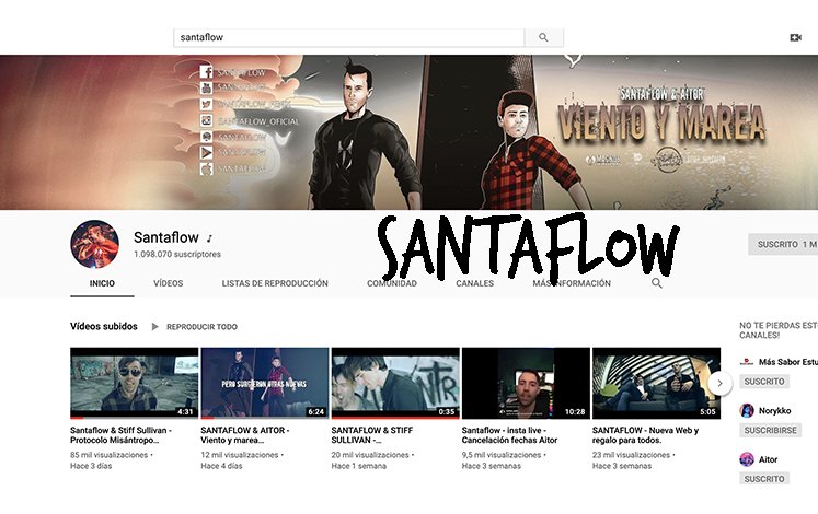 MagnosSello's tweet photo. @Santaflow_fenix tiene música, videoclips, directos, making of, entrevistas y muchas cosas más en su canal de Youtube. Ayer mismo estrenó "Pienso en rap" en la plataforma, y se viene mucho más contenido, así que suscríbete y activa las notificaciones YA https://t.co/8zW29jRDbY https://t.co/wrKEnjddnz
