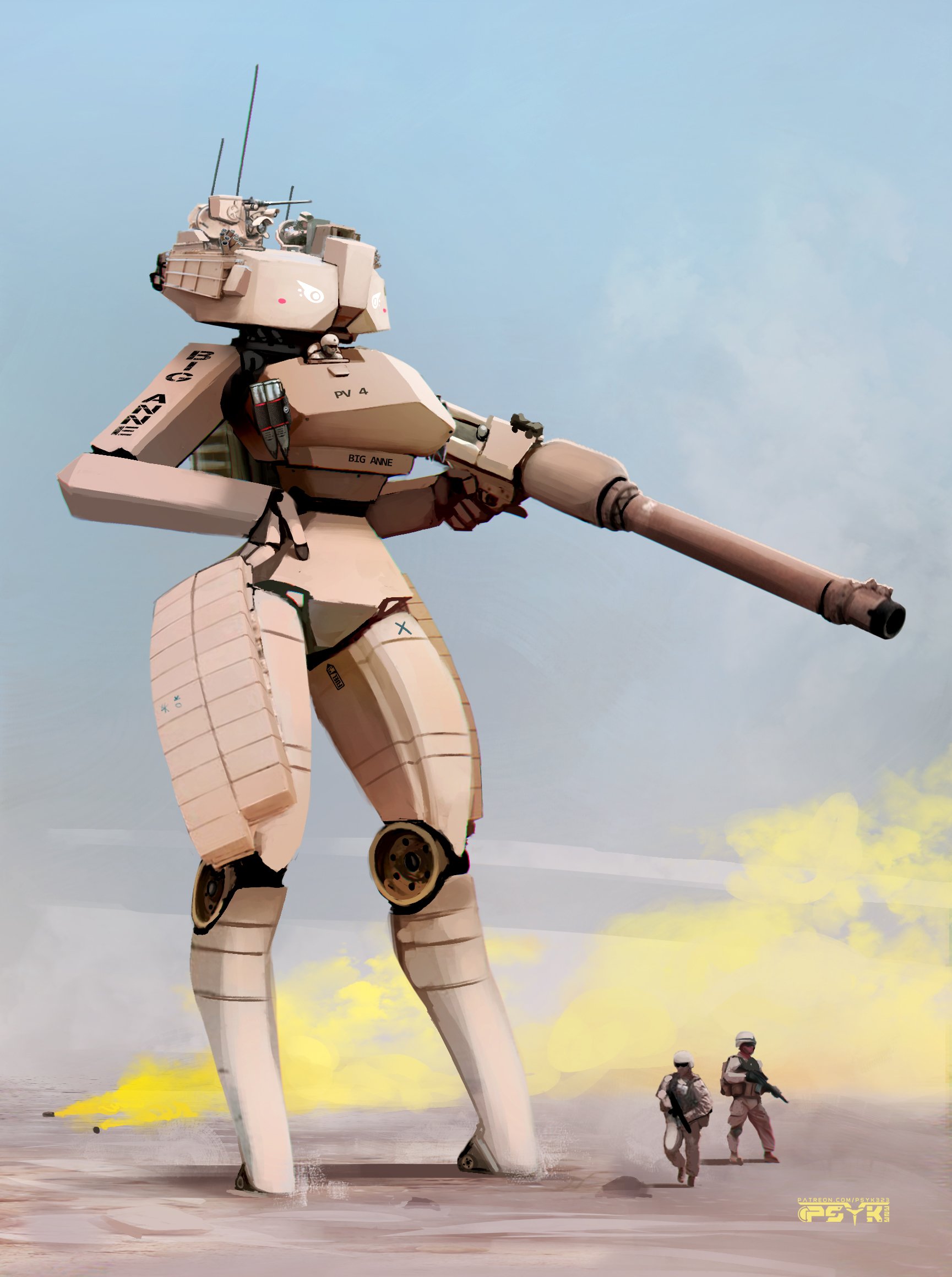 ...U.S. soldiers some support... and morale boost. #robotgirl. #android. #r...