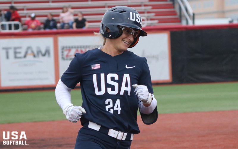 Usa Softball Wnt A Wild Pitch Let S Another Run Cross The Plate For Team Usa Usa Softball Wnt A Wild Pitch Let S Another Run Cross The Plate For Team Usa