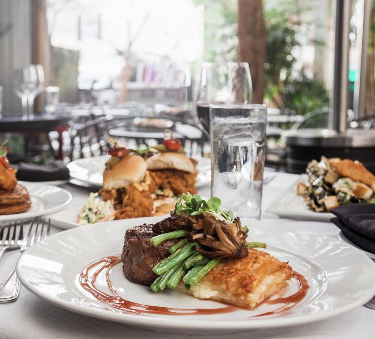 chs_hospitality's tweet image. The Foragers’ Angus Filet from @ElisTable. Two words: treat yourself bit.ly/1PPRzSO  #chseats #holycityeats