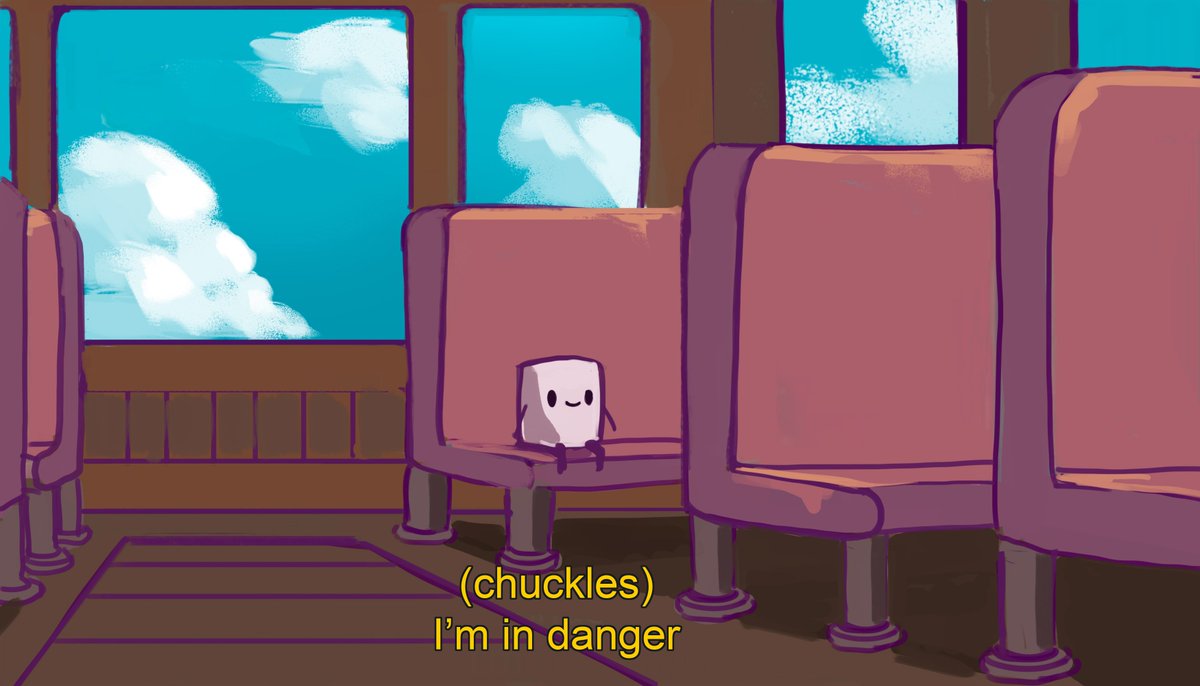MarshmellowSpa's tweet photo. When you need to post for #screenshotsaturday but your team is too deep in memes #memedev #gamedev https://t.co/KKFLqOmmkx