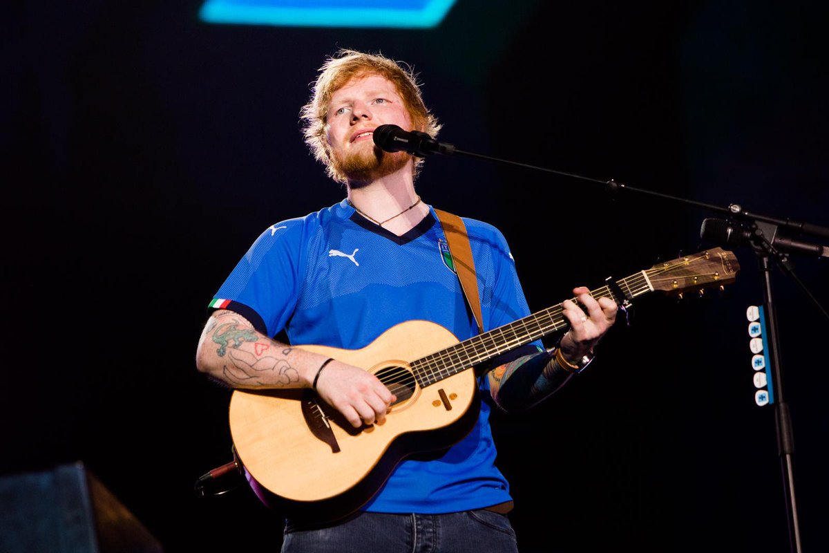 FiloBlu's tweet image. 🎵 @edsheeran at @firenze_rocks.  
📷: @Henryruggeri, only for #FiloBlu.
#FirenzeRocks #EdSheeran