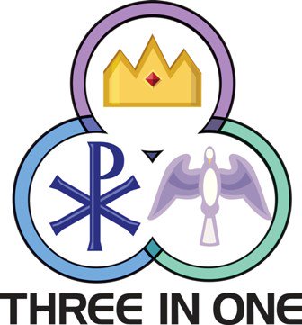 God is one - three in one. In the name of the Father, Son and Holy Spirit #Leeds #Ripon #romancatholic