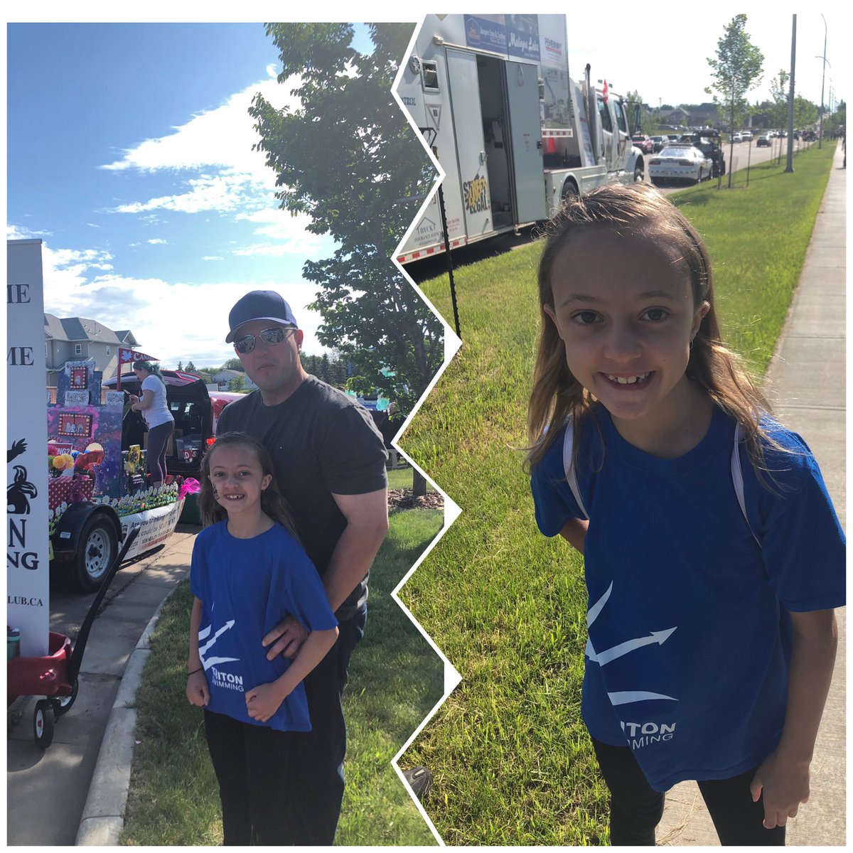 Beaumont parade #tritonswimming #beautifulsaturday