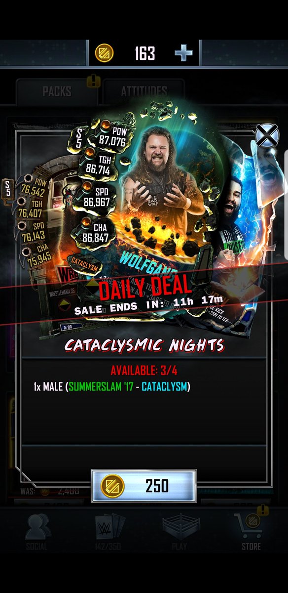 MegAnderson9's tweet photo. Single, #firstcardofnewtier #WWESupercard https://t.co/NUBv4SxqCd