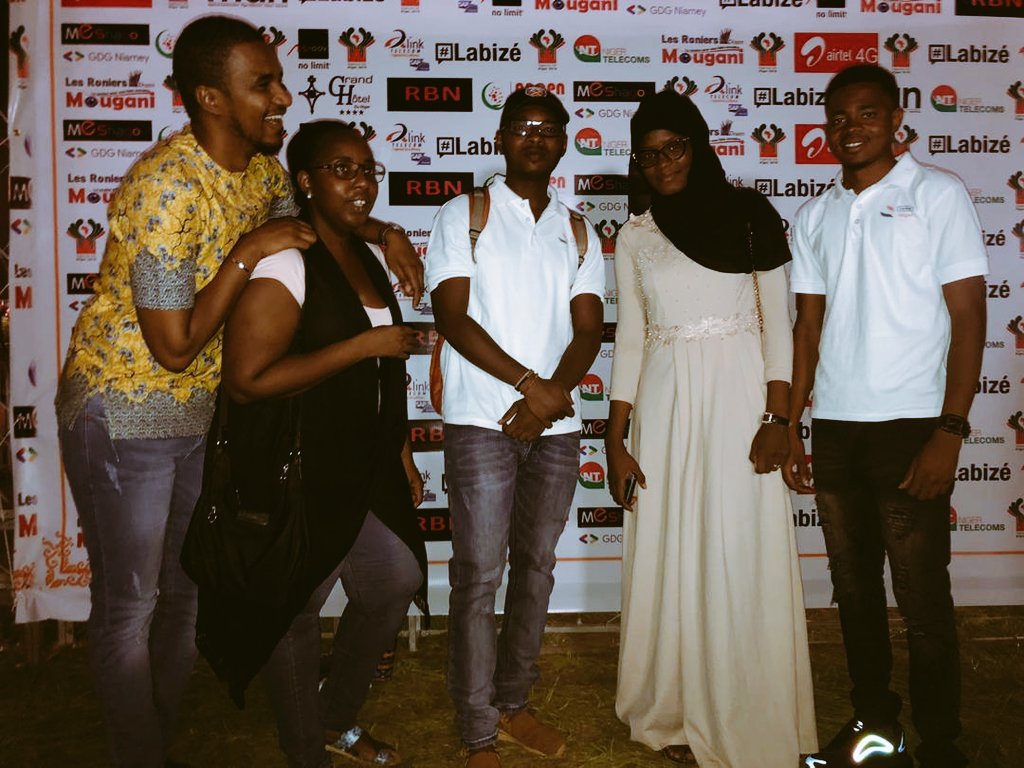 YaranNiger's tweet photo. @YaranNiger sur place @SoukeynahSow @majid_gonda @ibhkarim @Lady_Salifou @FareedSaadou #Laabize #NigerRising https://t.co/vcOCx29ebu
